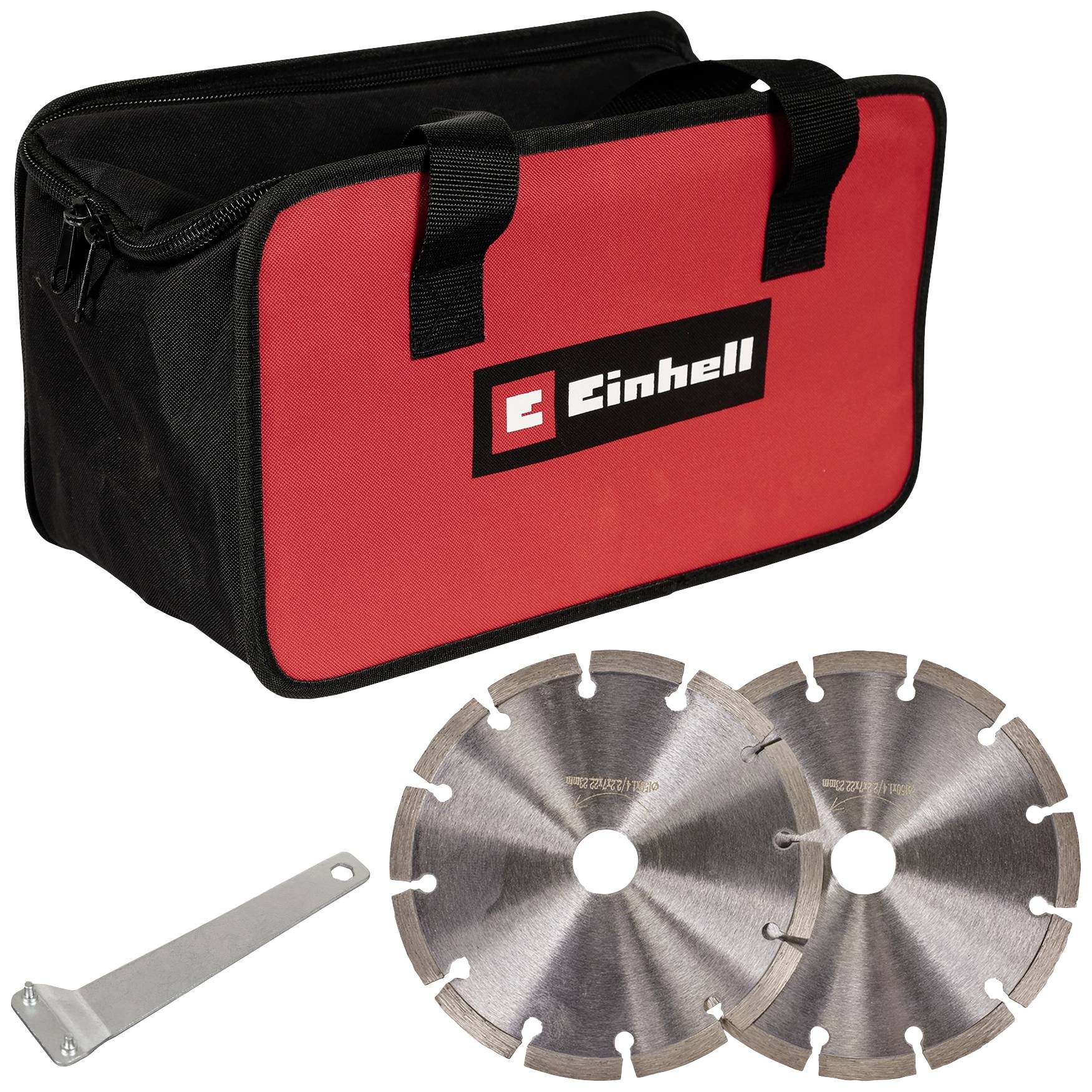 Einhell TE-MA 1500 4350735 Mauernutfräse 125mm ohne Akku, ohne Ladegerät, mit Zubehör 1500W 240V