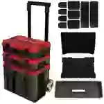 Einhell E-Case Tower 4540015 Transportkoffer Kunststoff Schwarz, Rot (L x B x H) 430 x 400 x 675mm Einhell E-Case Tower 4540015 Transportkoffer Kunststoff Schwarz, Rot (L x B x H) 430 x 400 x 675mm