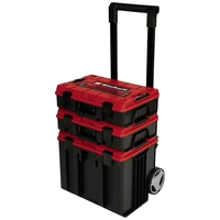 Einhell E-Case Tower 4540015 Transportkoffer Kunststoff Schwarz, Rot (L x B x H) 430 x 400 x 675mm Einhell E-Case Tower 4540015 Transportkoffer Kunststoff Schwarz, Rot (L x B x H) 430 x 400 x 675mm