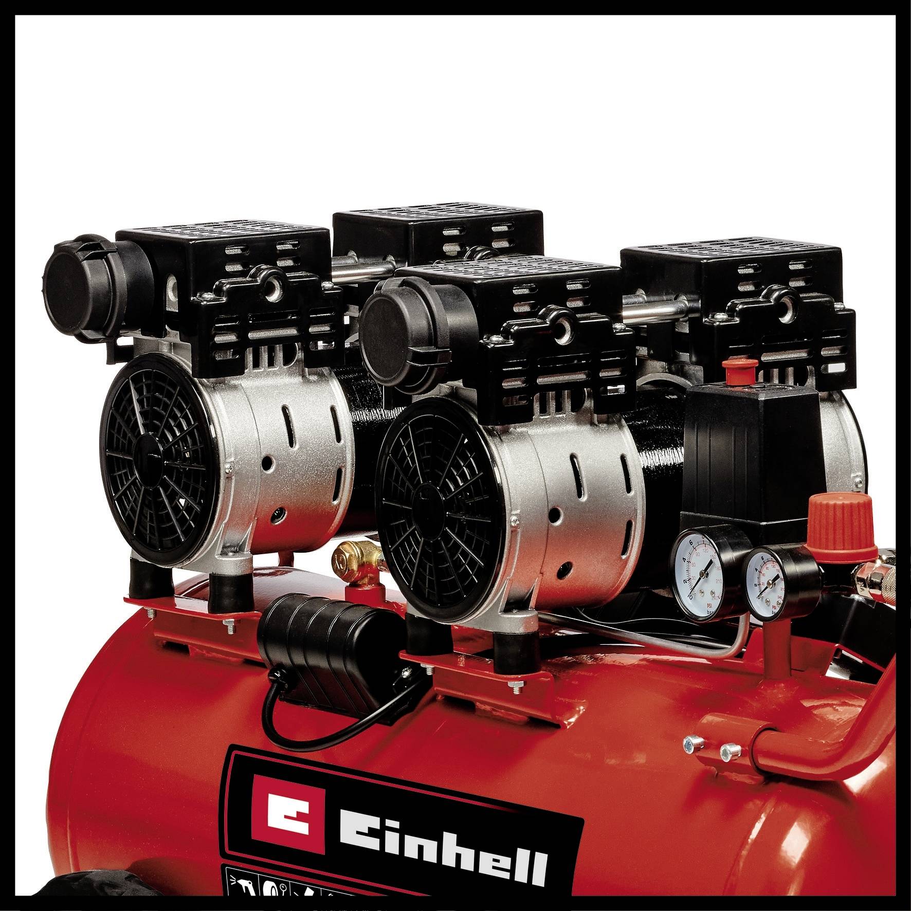 Einhell Druckluft-Kompressor TE-AC 50 Silent 50l 8 bar