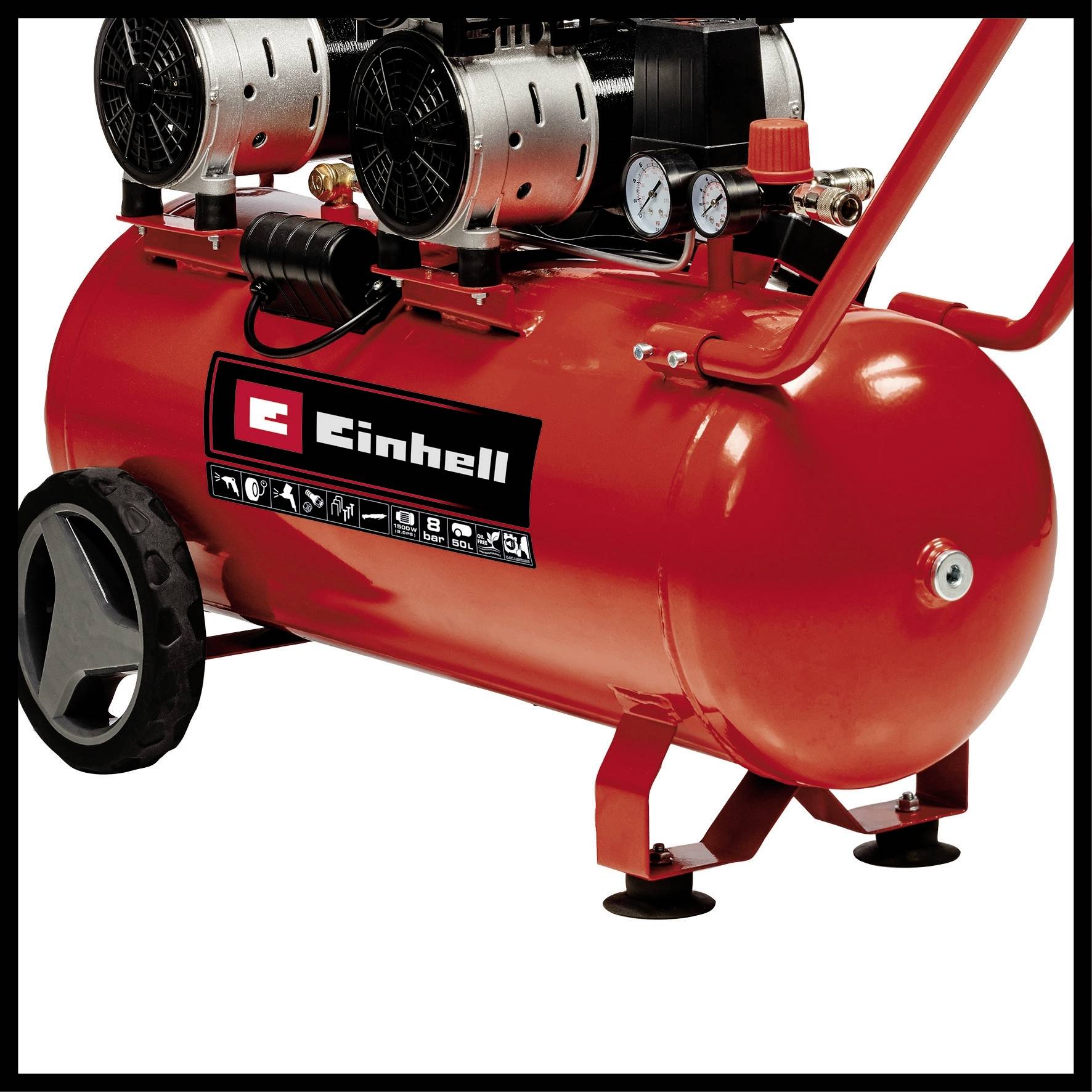 Einhell Druckluft-Kompressor TE-AC 50 Silent 50l 8 bar