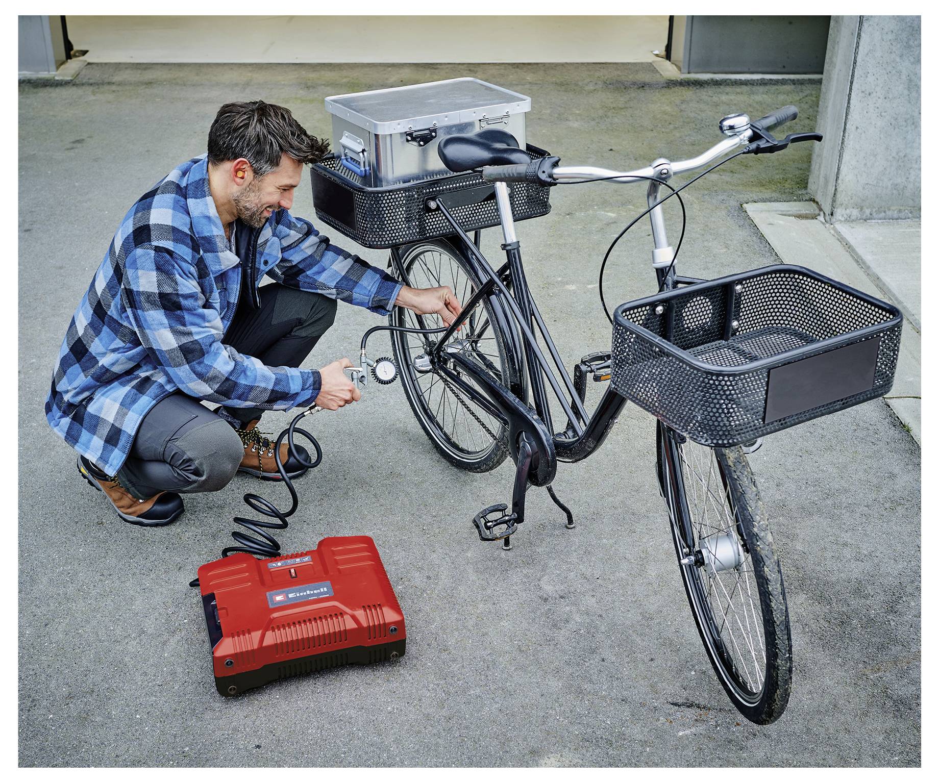 Einhell 4020440 Kompressor Power X-Change TE-AC 36/8 Li OF 8 bar