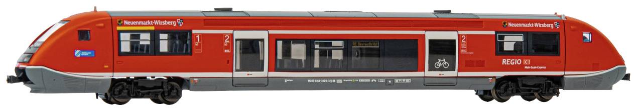 Arnold HN2454 N Dieseltriebwagen Baureihe 641, 641 029-3, Neuenmark-Wirsberg der DB-AG