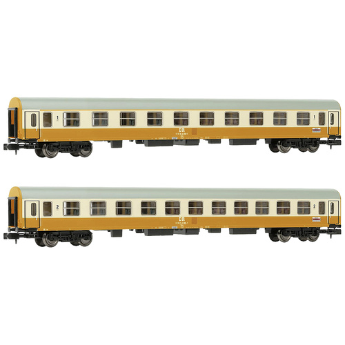 Arnold HN4370 N 2er-Set Reisezugwagen Städte-Express der DR