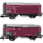 Arnold HN6522 N 2er-Set gedeckte Güterwagen Gs der DB