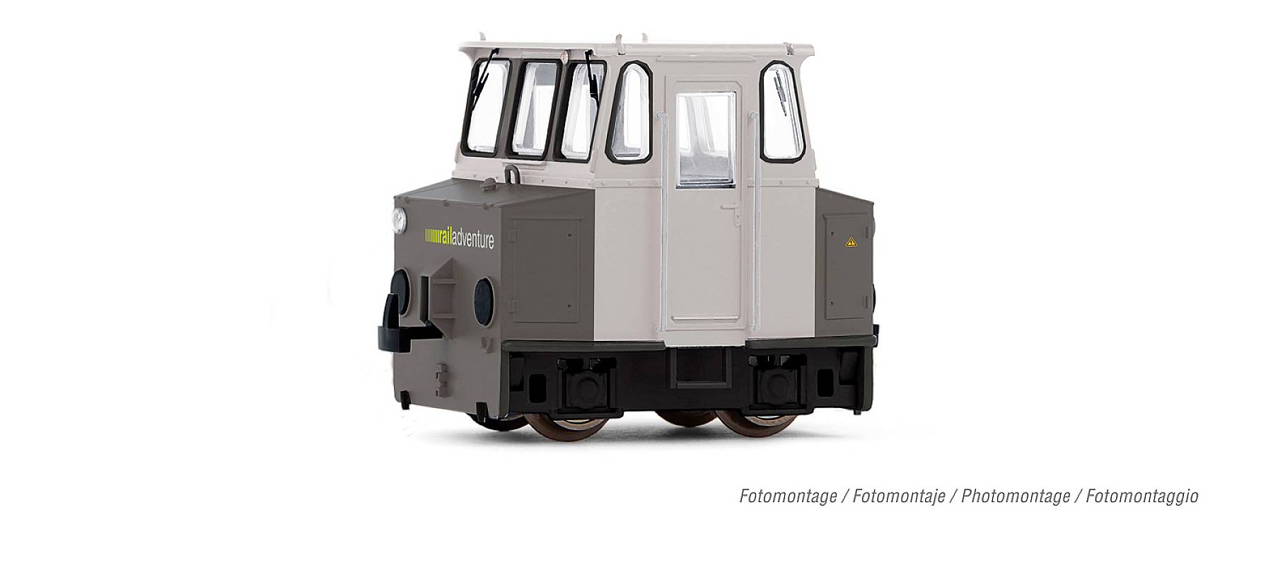 RIVAROSSI HR2878 Tracteur de manœuvre 206 « Sogliola », FS, Modélisme