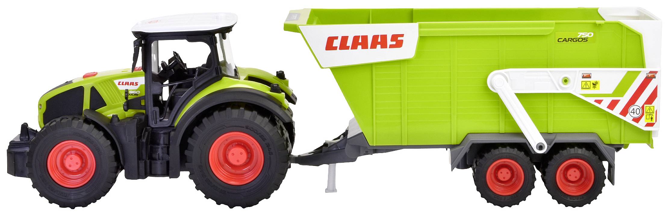 Dickie Toys Claas Farm Tractor & Trailer Fertigmodell Landwirtschafts Modell