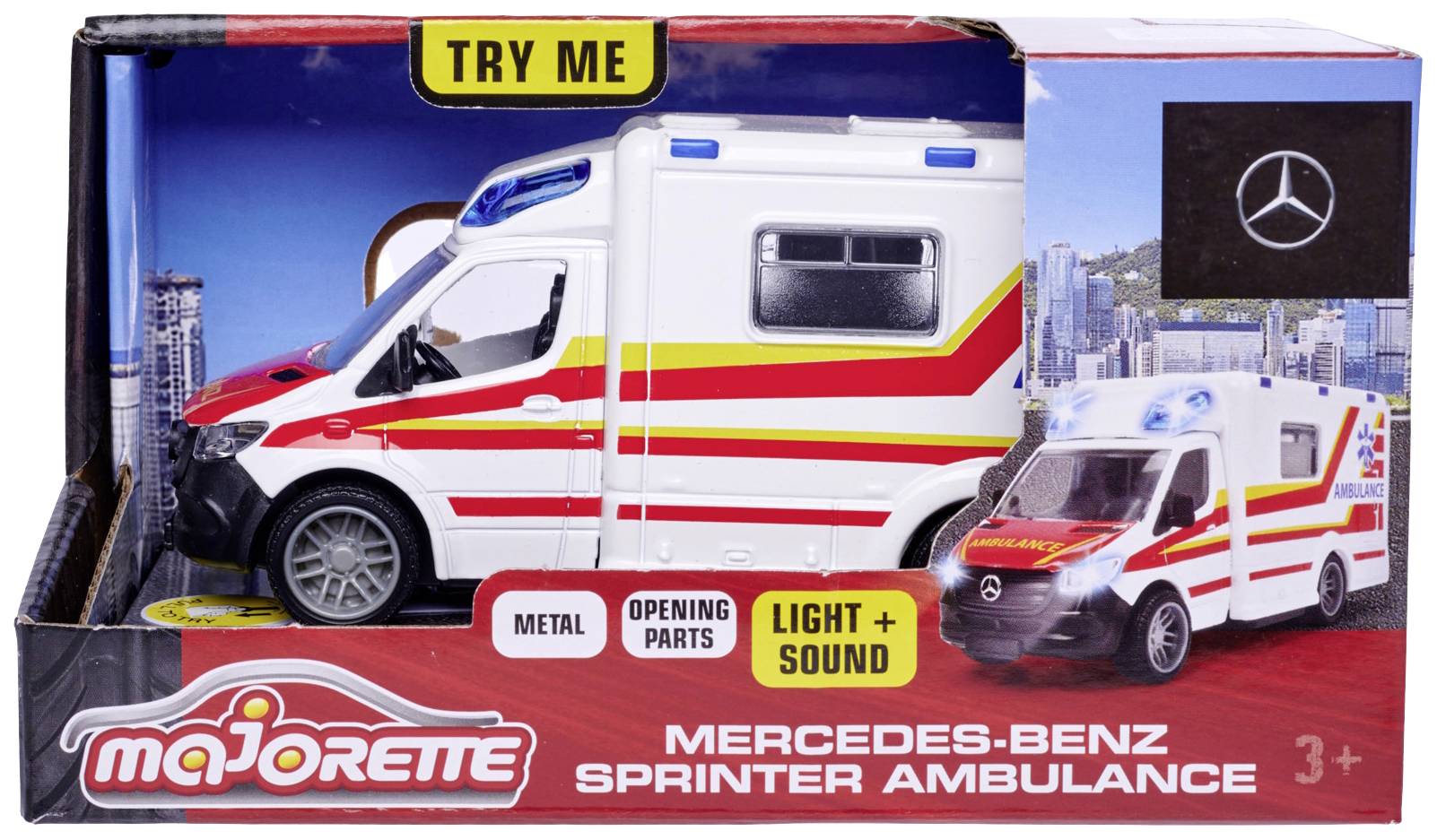 Majorette Mercedes-Benz Sprinter Ambulance Modellauto