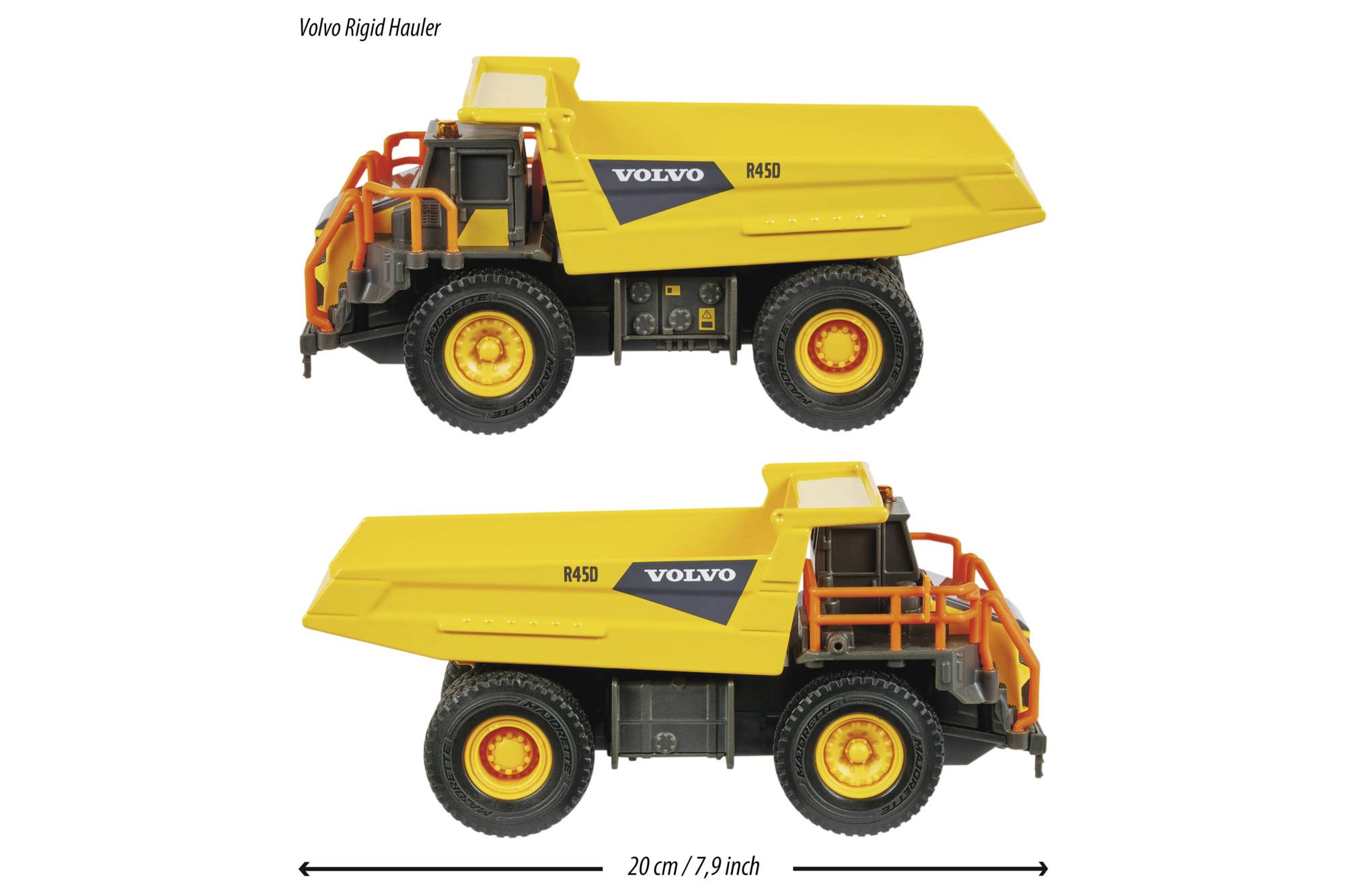 Majorette Volvo Rigid Hauler Fertigmodell Nutzfahrzeug Modell