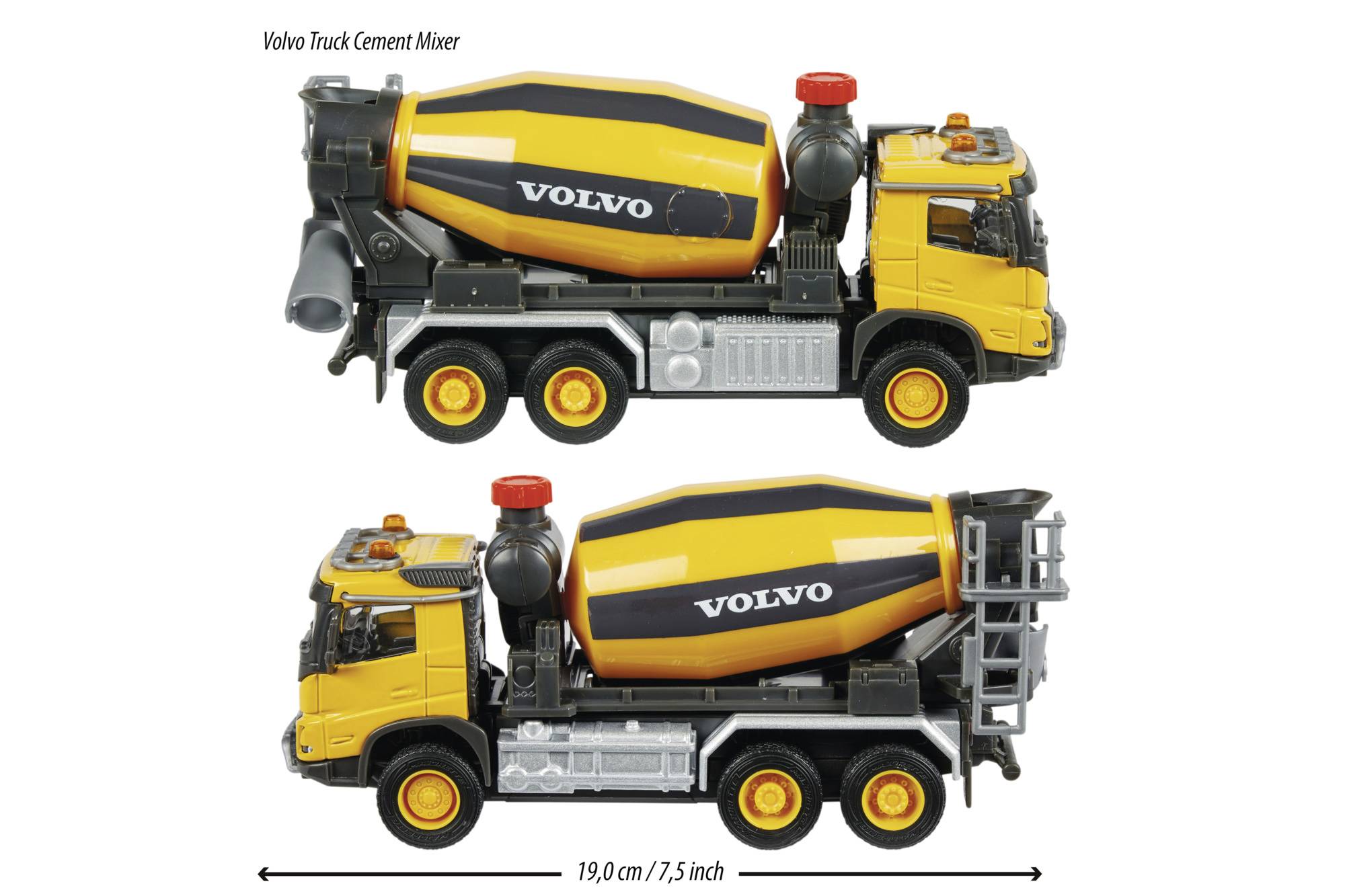 Majorette Volvo Truck Cement Mixer Fertigmodell Baufahrzeug Modell