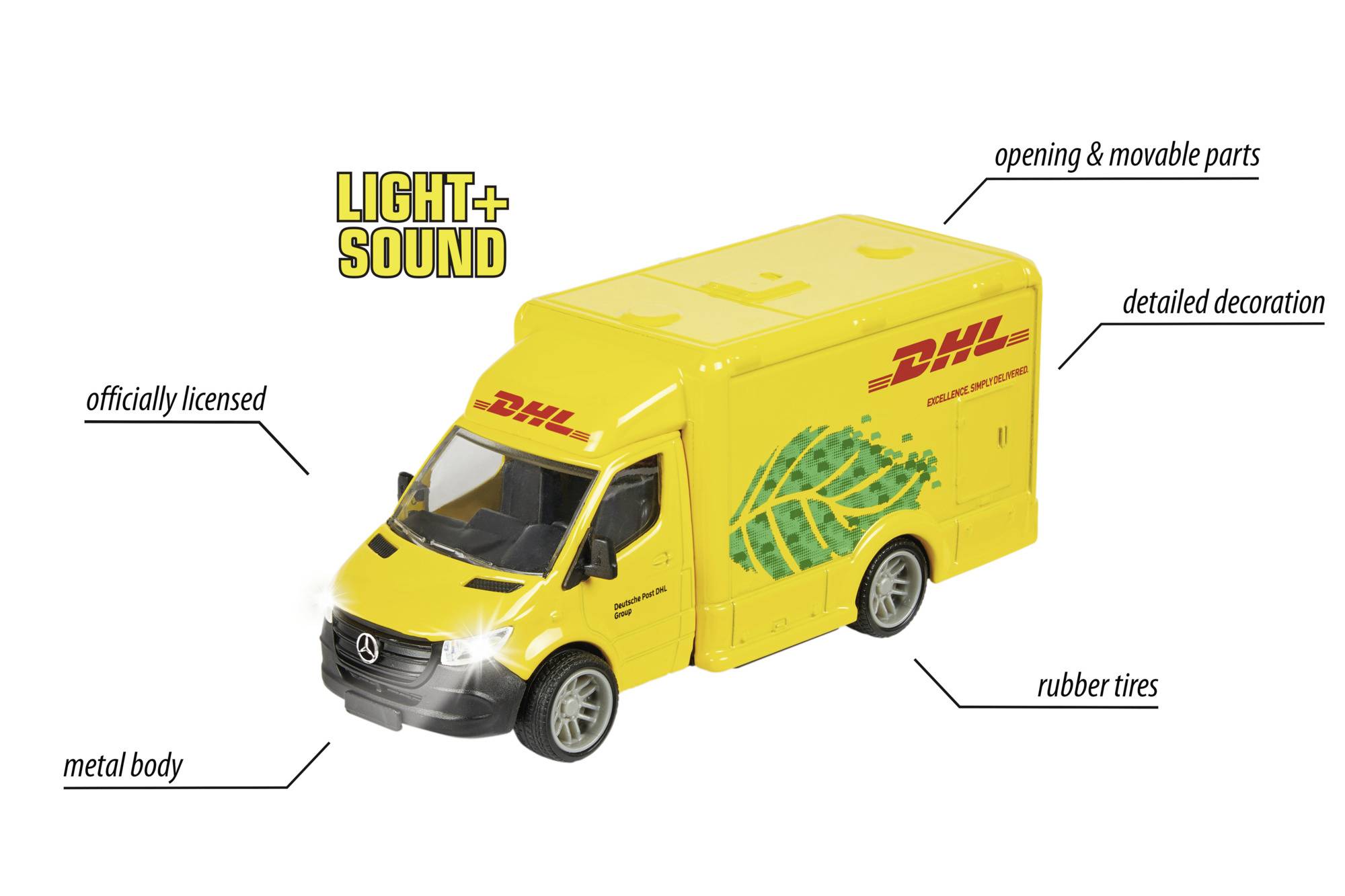 Majorette Mercedes-Benz Sprinter DHL Modellauto