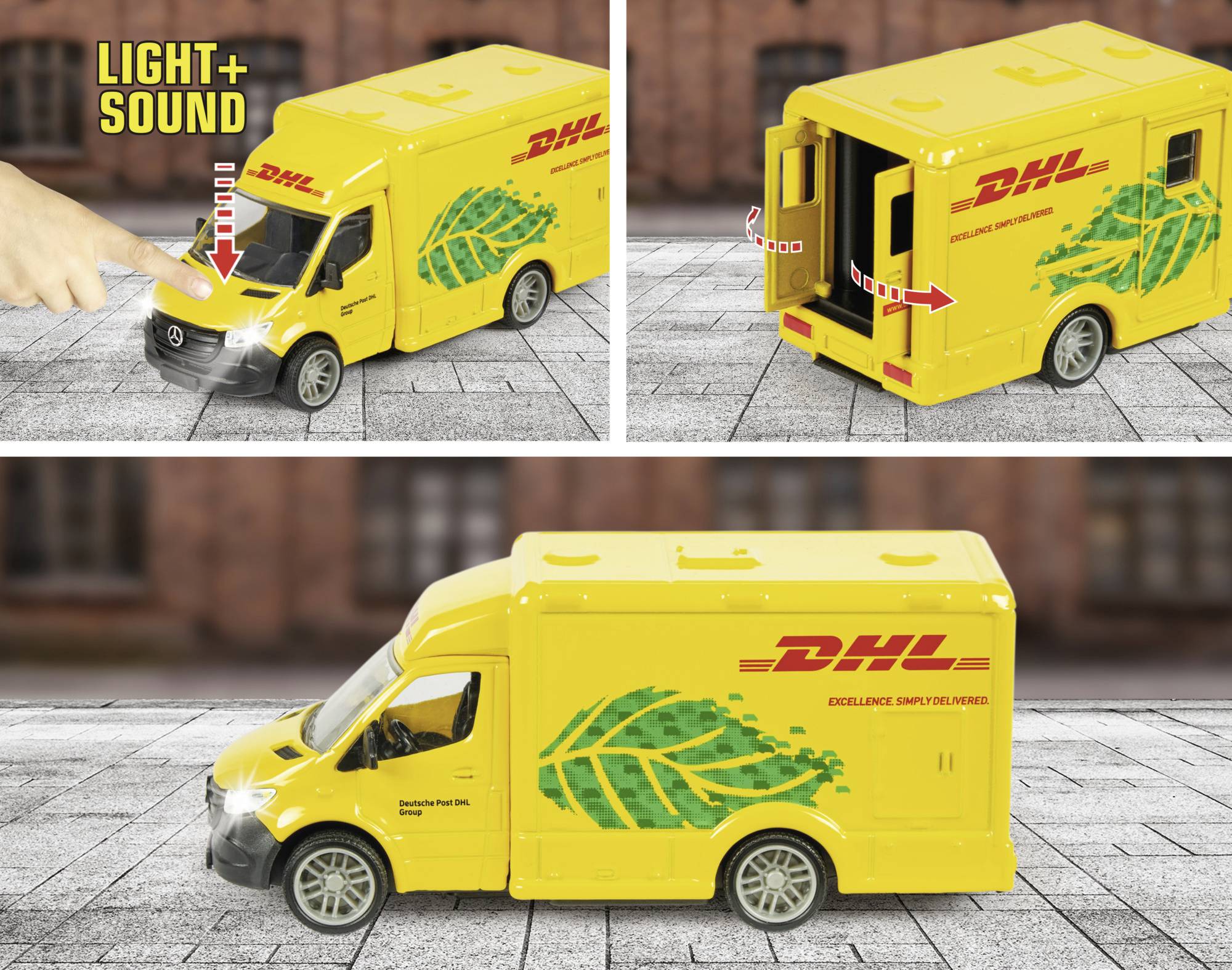 Majorette Mercedes-Benz Sprinter DHL Modellauto
