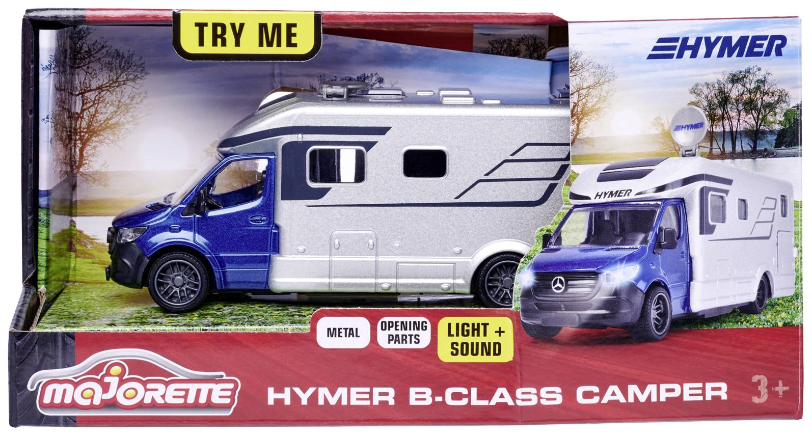 Majorette Hymer B-Class Camper Modellauto