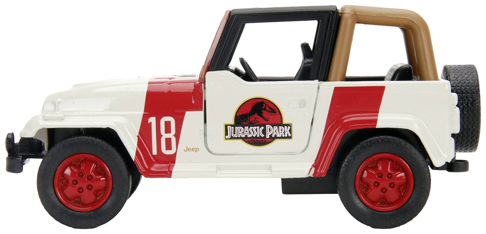 JADA TOYS Jurassic Park Jeep Wrangler 1:32 Modellauto