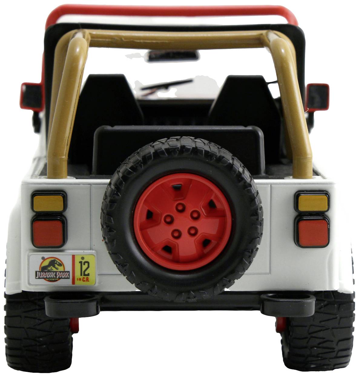 JADA TOYS Jurassic Park 1992 Jeep Wrangler 1:24 Modellauto