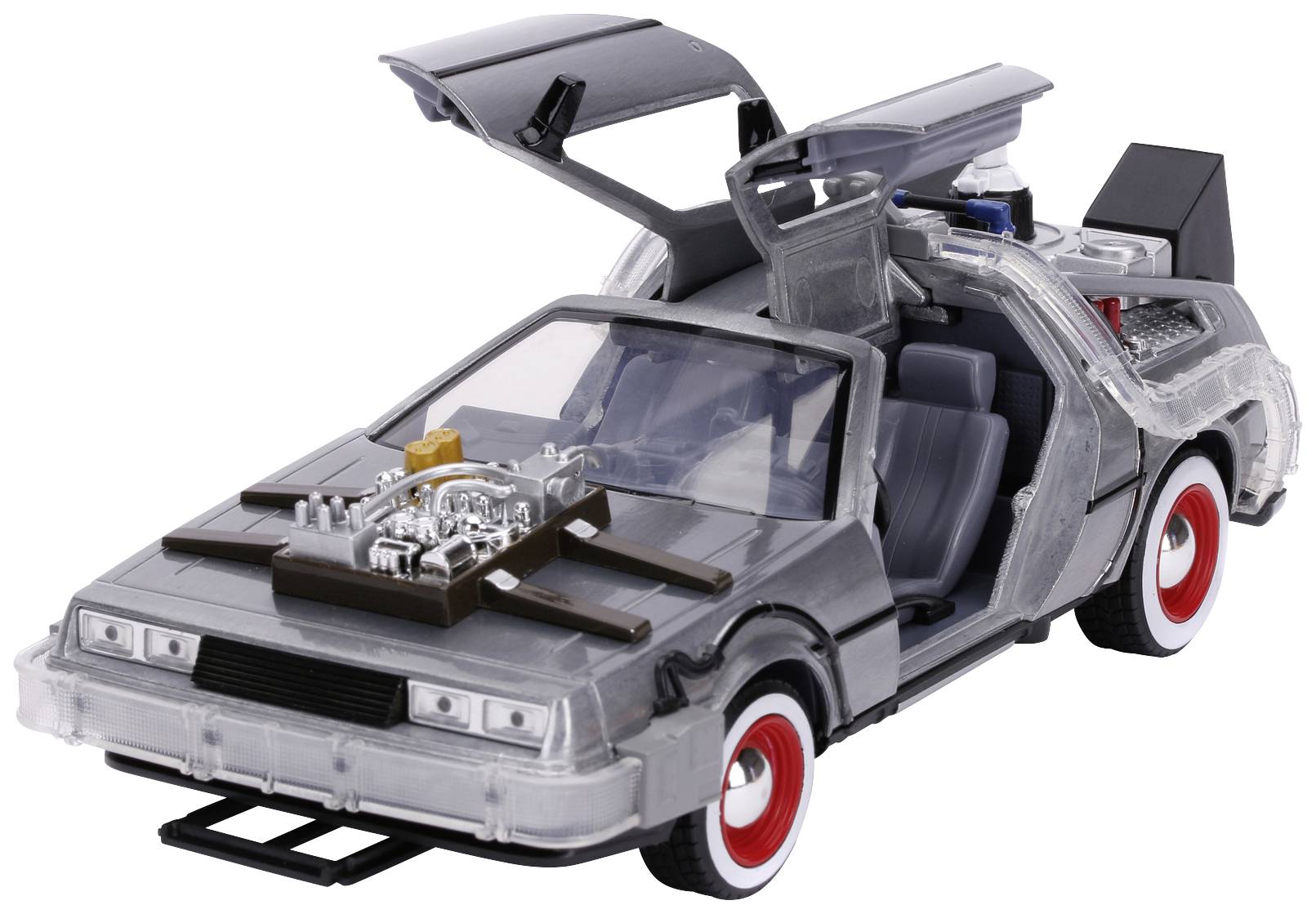 JADA TOYS Time Machine (Back to the Future 3) 1:24 Modellauto