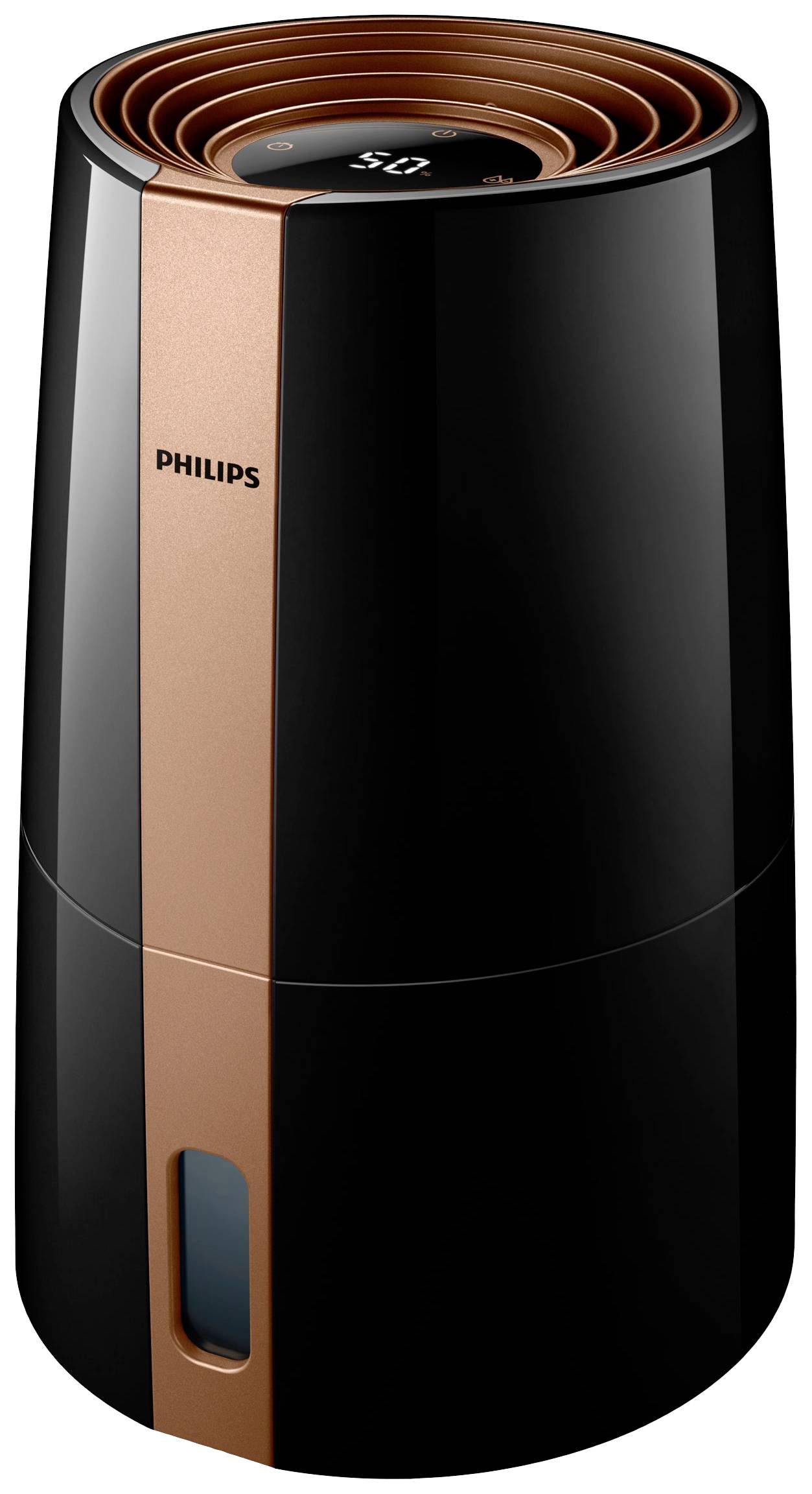 Philips 3000er Serie HU3918/10 Luftbefeuchter 1 St. Schwarz, Kupfer
