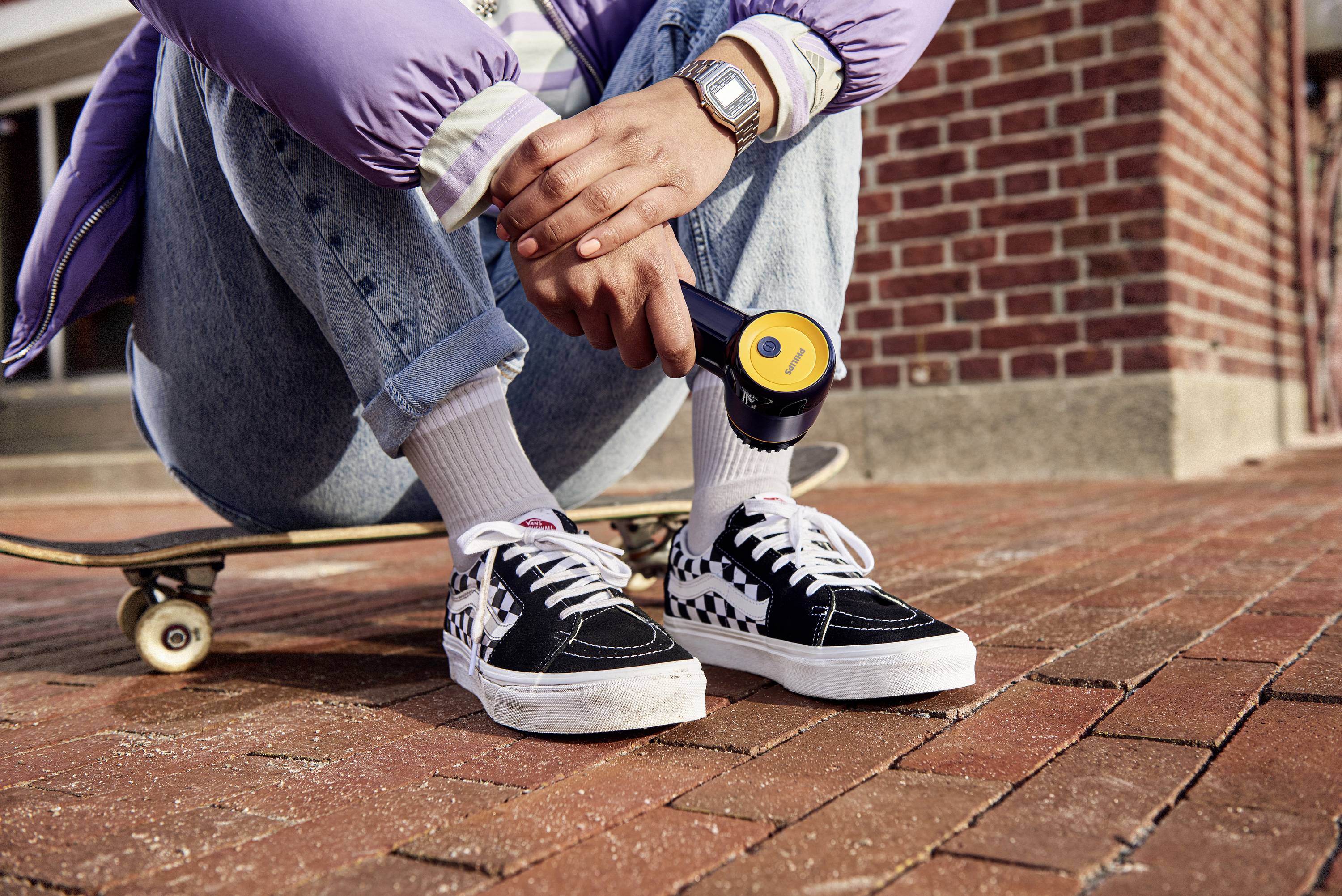 Philips GCA1000/60 Turnschuhreiniger Blau, Gelb 1 St.