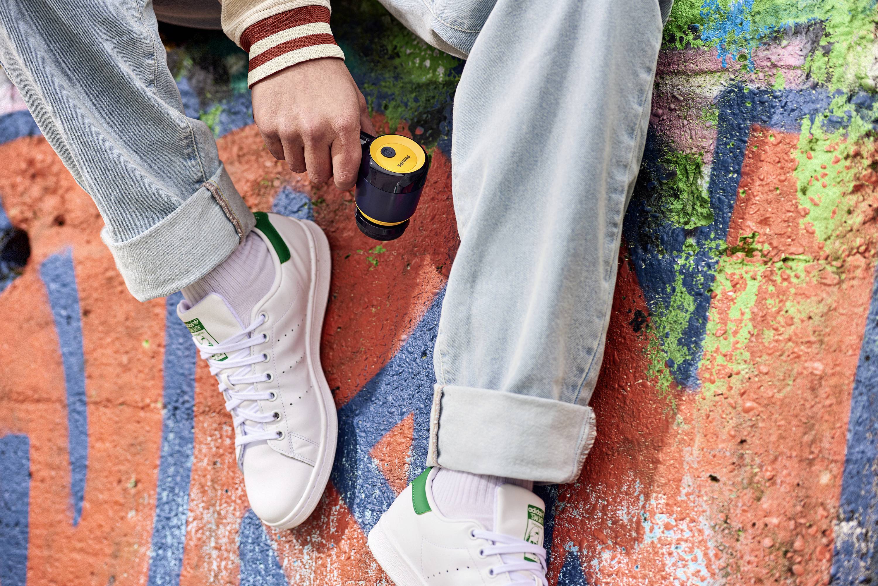 Philips GCA1000/60 Turnschuhreiniger Blau, Gelb 1 St.