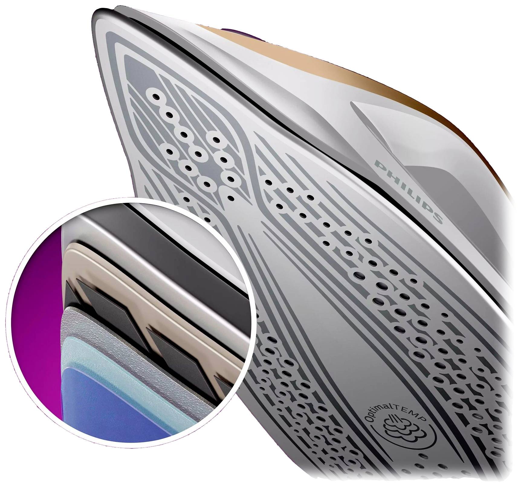 Philips Home PerfectCare 7000 Series PSG7040/10 Dampfbügelstation 2100W Weiß/Gold