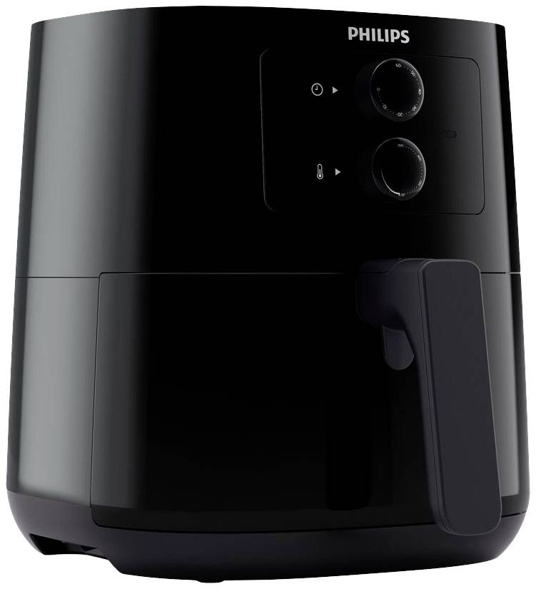 Philips Home Essential Compact HD9200/90 Heißluft-Fritteuse 4.1 l 1400 W Temperaturvorwahl, Timerfunktion Schwarz