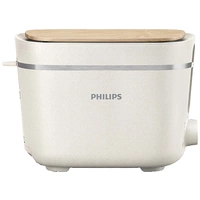 Philips Home Eco Conscious Edition 5000er Serie HD2640/10 Toaster Seidenweiß, Matt Philips Home Eco Conscious Edition 5000er Serie HD2640/10 Toaster Seidenweiß, Matt