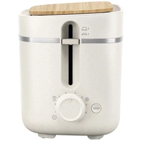 Philips Home Eco Conscious Edition 5000er Serie HD2640/10 Toaster Seidenweiß, Matt Philips Home Eco Conscious Edition 5000er Serie HD2640/10 Toaster Seidenweiß, Matt