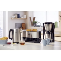 Philips Home Café Gaia HD7548/20 Kaffeemaschine Schwarz, Edelstahl Fassungsvermögen Tassen=15 Isolierkanne Philips Home Café Gaia HD7548/20 Kaffeemaschine Schwarz, Edelstahl Fassungsvermögen Tassen=15 Isolierkanne