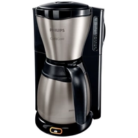 Philips Home Café Gaia HD7548/20 Kaffeemaschine Schwarz, Edelstahl Fassungsvermögen Tassen=15 Isolierkanne Philips Home Café Gaia HD7548/20 Kaffeemaschine Schwarz, Edelstahl Fassungsvermögen Tassen=15 Isolierkanne