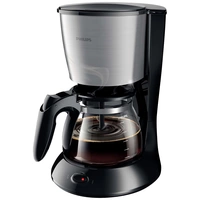 Philips Home Daily Collection HD7462/20 Kaffeemaschine Schwarz, Metall Fassungsvermögen Tassen=15 Glaskanne Philips Home Daily Collection HD7462/20 Kaffeemaschine Schwarz, Metall Fassungsvermögen Tassen=15 Glaskanne