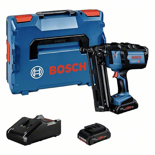 Bosch Professional GNH 18V-64 0.601.481.102 Akku-Nagler inkl. 2. Akku, inkl. Ladegerät, inkl. Koffer