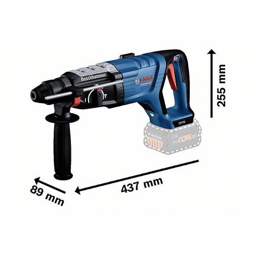Perforateur Burineur SDS PLUS Bosch GBH 18V-26F - 18V 6Ah - 2,6 J De Force - Livré Avec 2 Batteries Et Chargeur