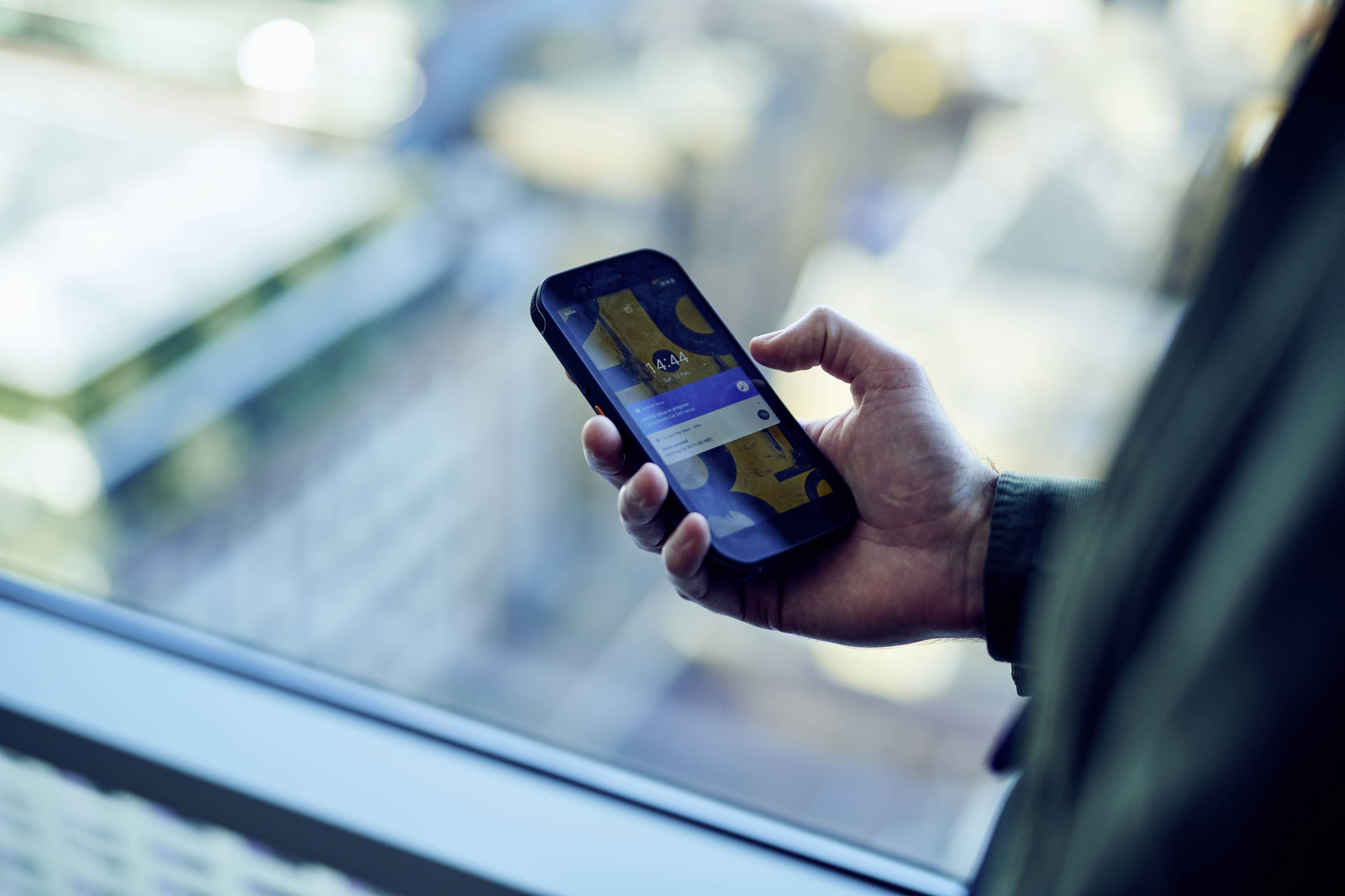 CAT Outdoor Smartphone 32 GB 14 cm (5.5 Zoll) Schwarz Android™ 11