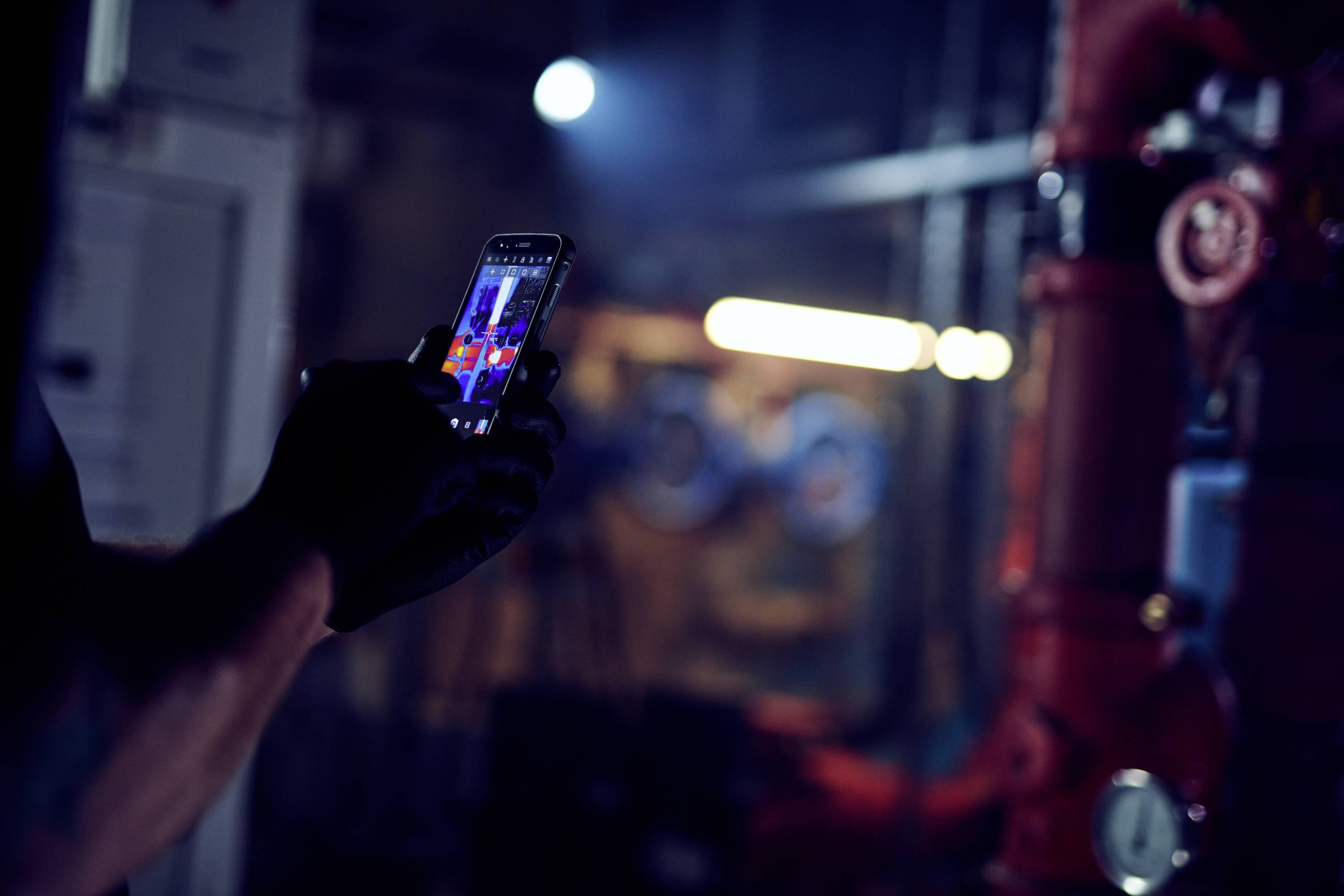 CAT Smartphone 128 GB 14.5 cm (5.7 Zoll) Schwarz Android™ 11