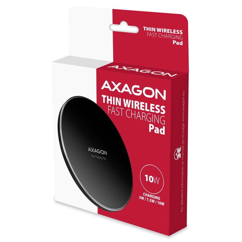 AXAGON Induktions-Ladegerät WDC-P10T WDC-P10T Schwarz