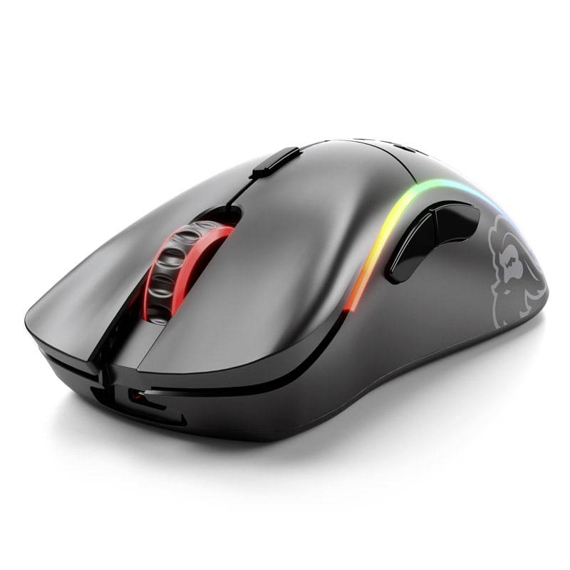 Glorious PC Gaming Race Model D Gaming-Maus Funk Schwarz (matt) 6 Tasten 19000 dpi Beleuchtet