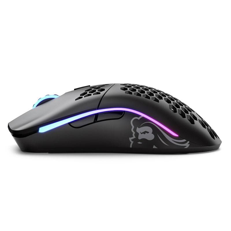 Glorious PC Gaming Race Model O Gaming-Maus Funk Optisch Schwarz (matt) 6 Tasten 19000 dpi Beleuchtet