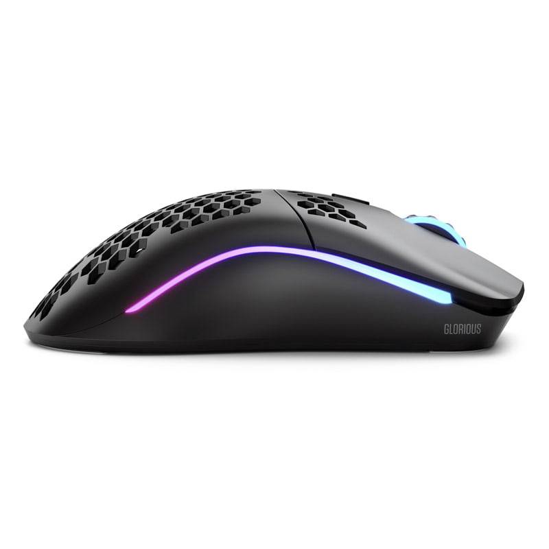 Glorious PC Gaming Race Model O Gaming-Maus Funk Optisch Schwarz (matt) 6 Tasten 19000 dpi Beleuchtet