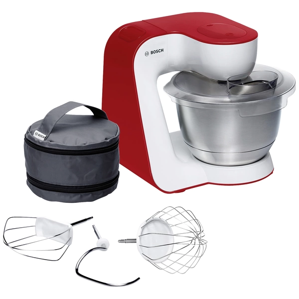 Bosch Haushalt MUM54R00 Küchenmaschine 900W Weiß, Rot Bosch Haushalt MUM54R00 Küchenmaschine 900W Weiß, Rot