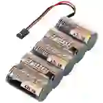 Reely Modellbau-Akkupack (NiMh) 6V 3700 mAh Zellen-Zahl: 5 Sub-C Side-by-Side JR Reely Modellbau-Akkupack (NiMh) 6V 3700 mAh Zellen-Zahl: 5 Sub-C Side-by-Side JR