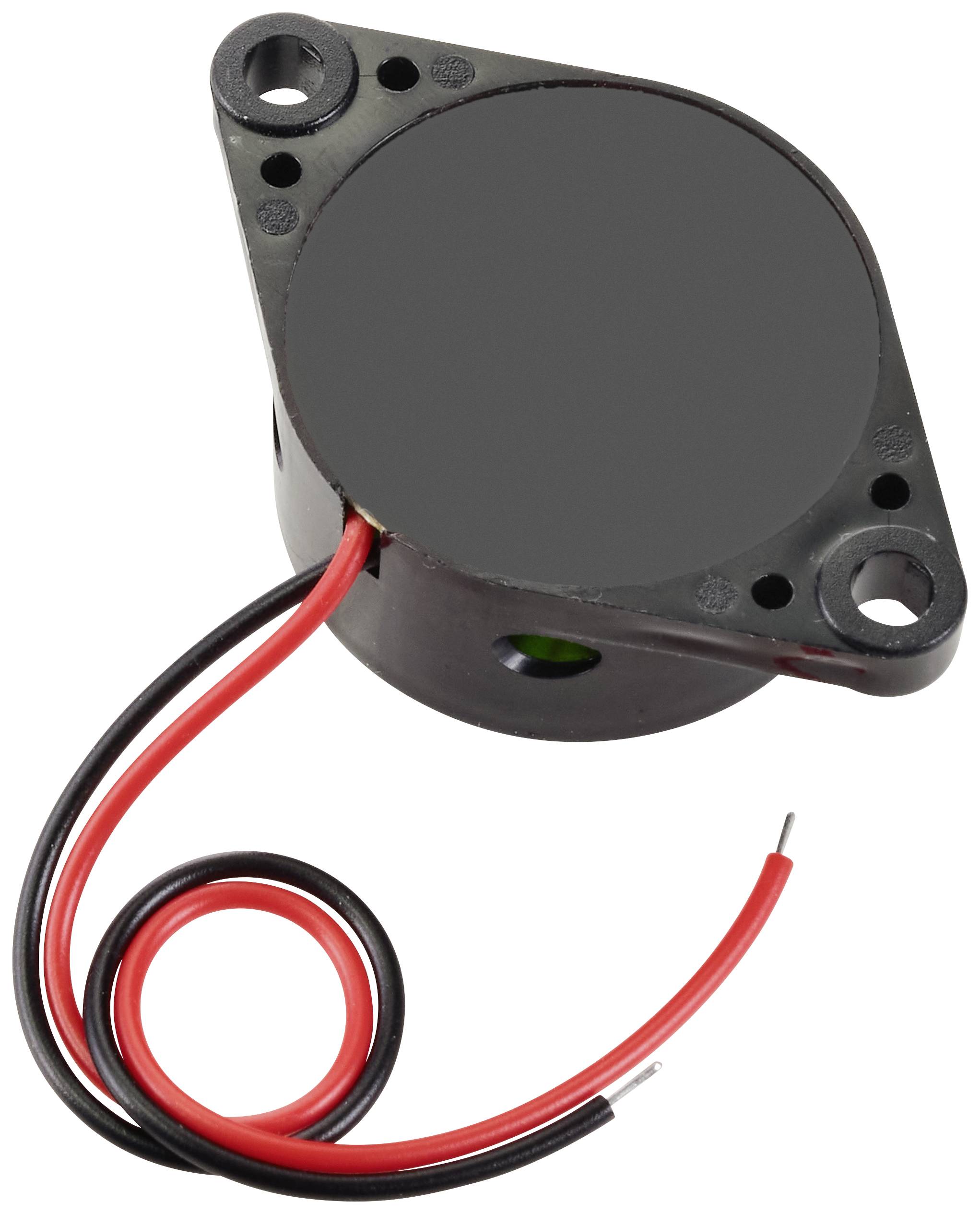 TRU COMPONENTS TC-10475820 Piezo-Signalgeber Geräusch-Entwicklung: 95 dB Spannung: 12 V/DC Dauerton 1St.