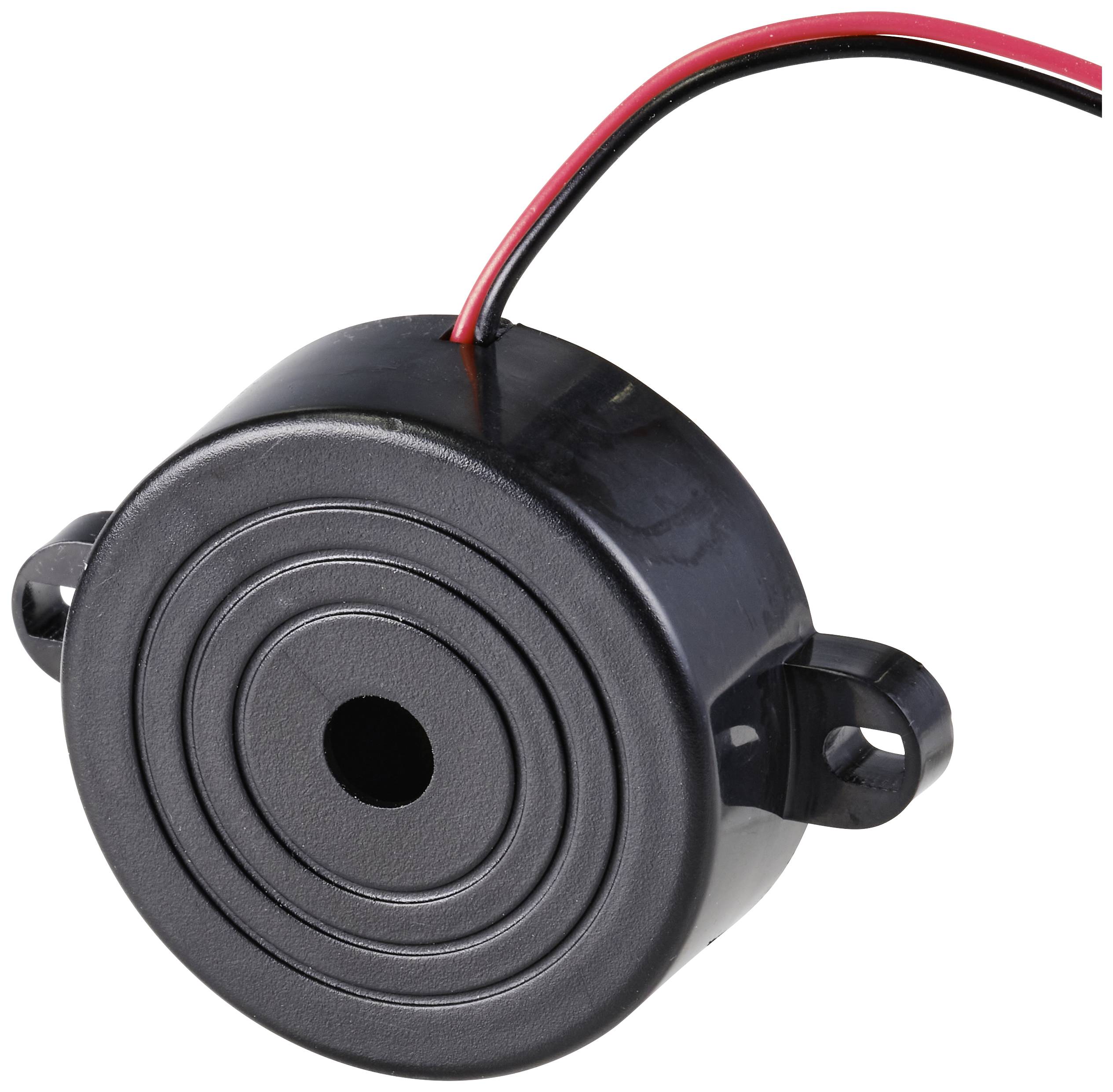 TRU COMPONENTS TC-10475828 Piezo-Signalgeber Geräusch-Entwicklung: 100 dB Spannung: 12 V/DC Dauerton 1St.