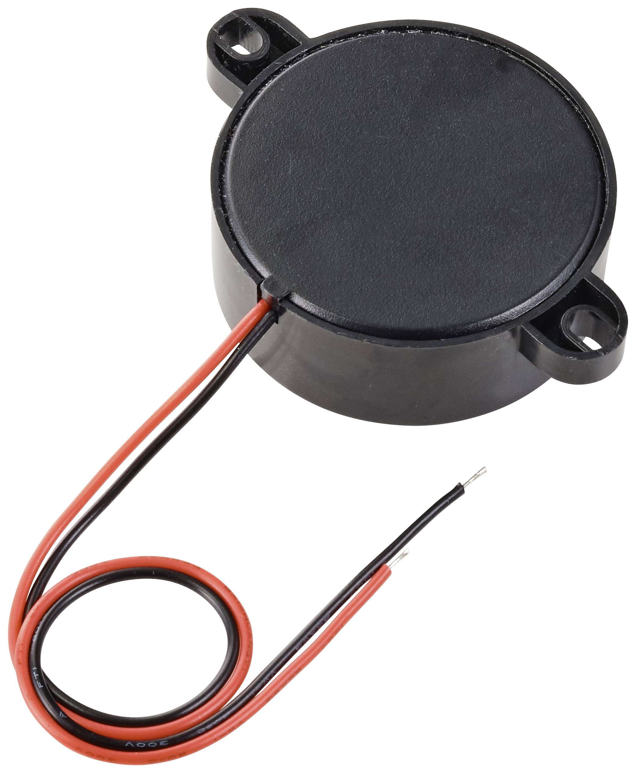 TRU COMPONENTS TC-10475828 Piezo-Signalgeber Geräusch-Entwicklung: 100 dB Spannung: 12 V/DC Dauerton 1St.