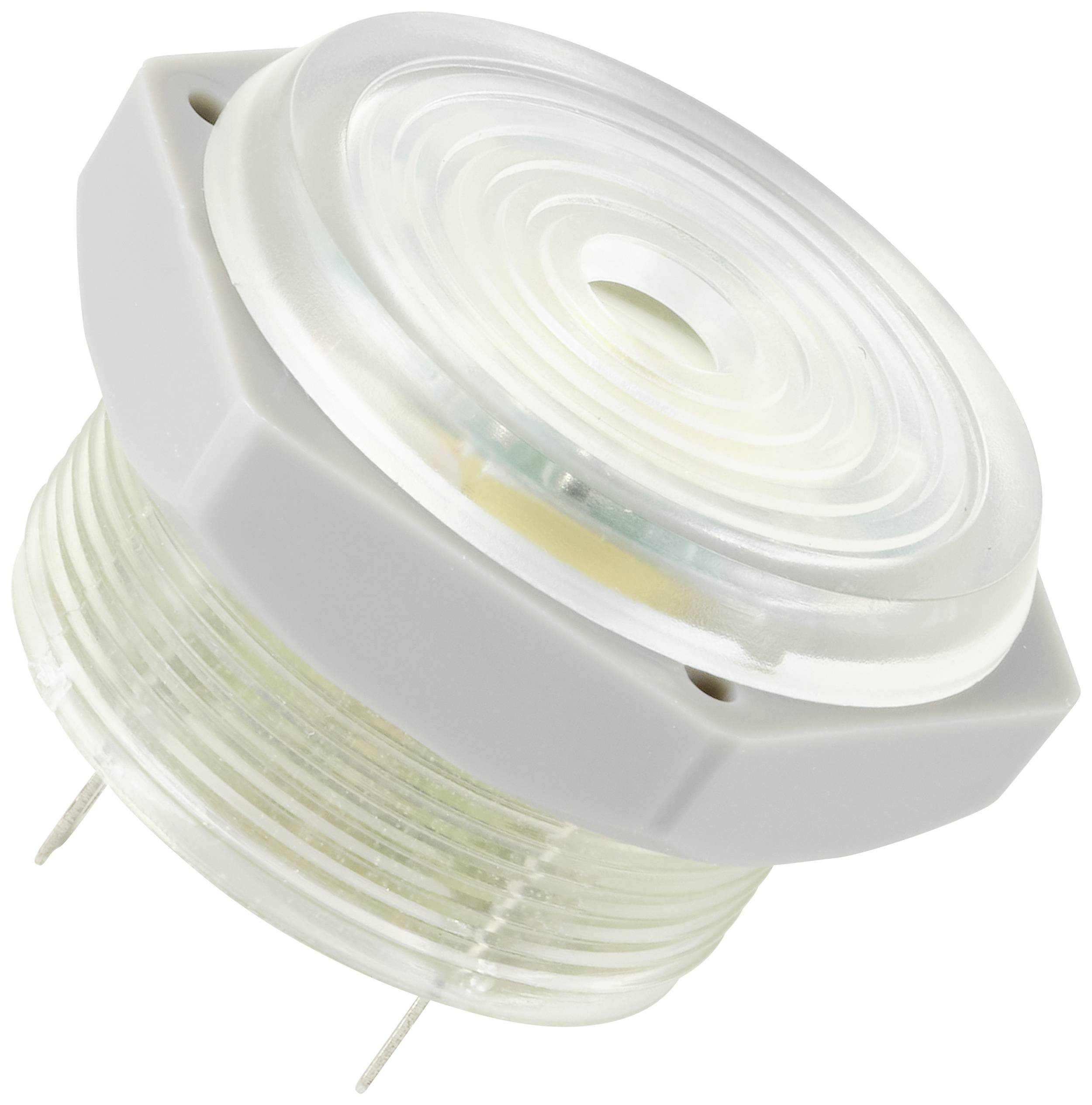 TRU COMPONENTS TC-10475832 Piezo-Signalgeber Geräusch-Entwicklung: 95 dB Spannung: 12 V/DC Dauerton, blaue LED 1St.