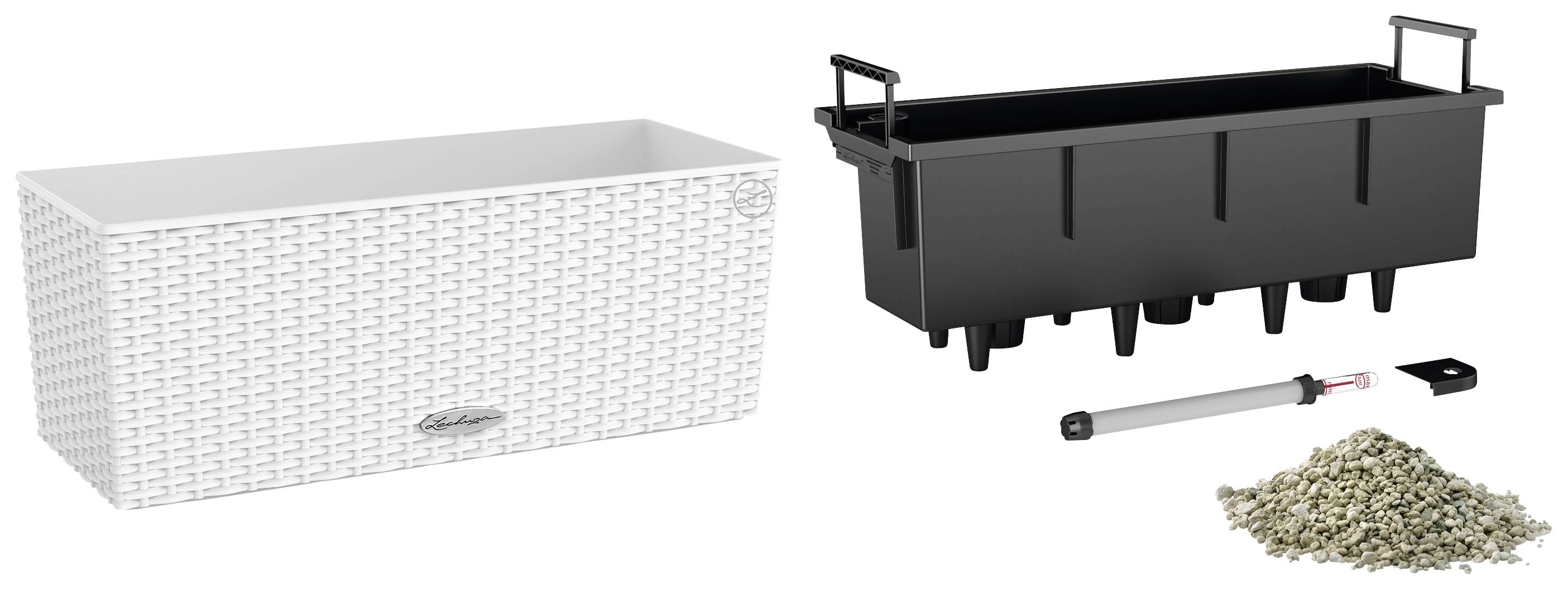 Lechuza BALCONERA Cottage 50 15600 Balkonkasten Weiß