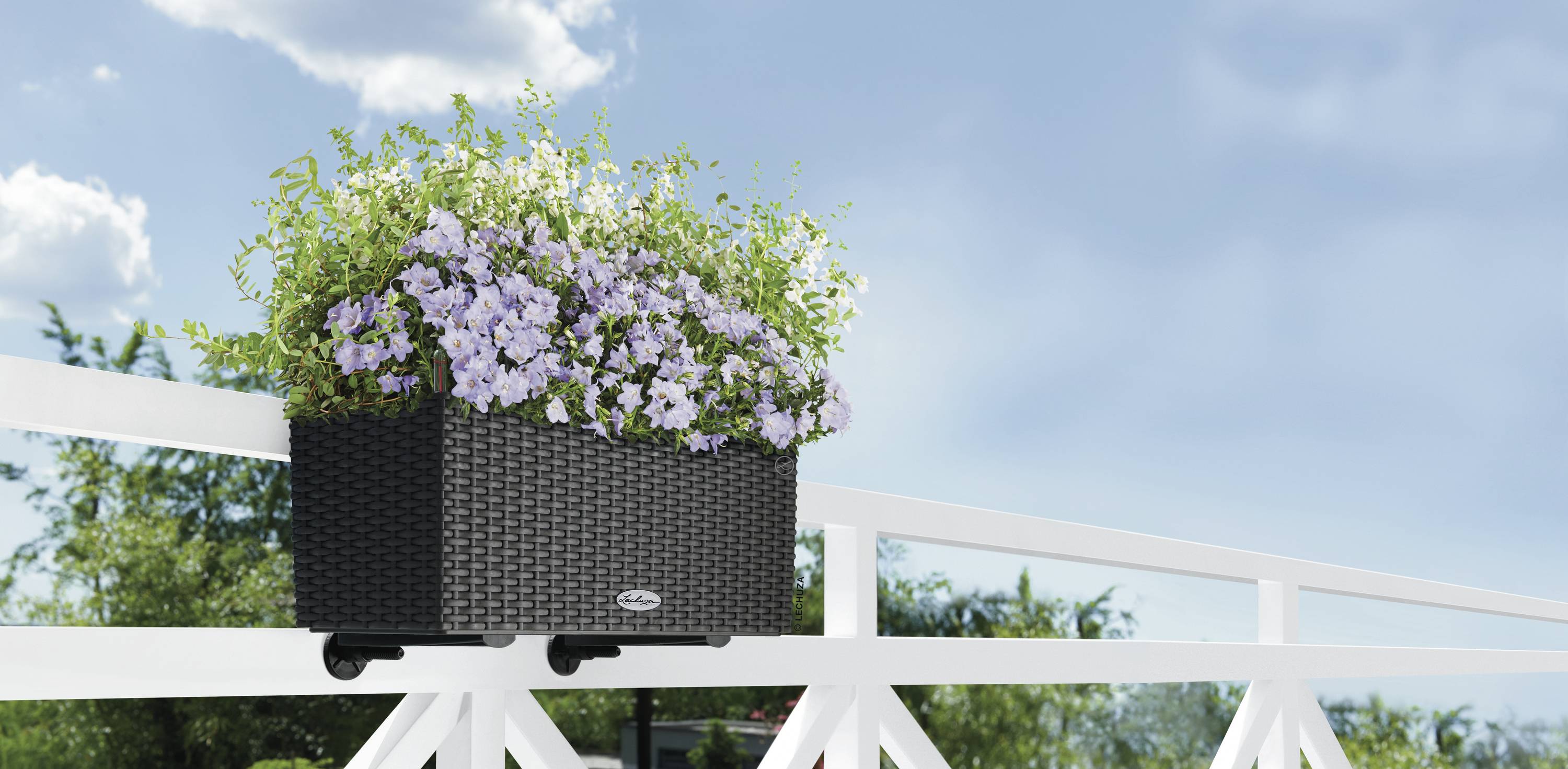 Lechuza BALCONERA Cottage 50 15602 Balkonkasten Granit