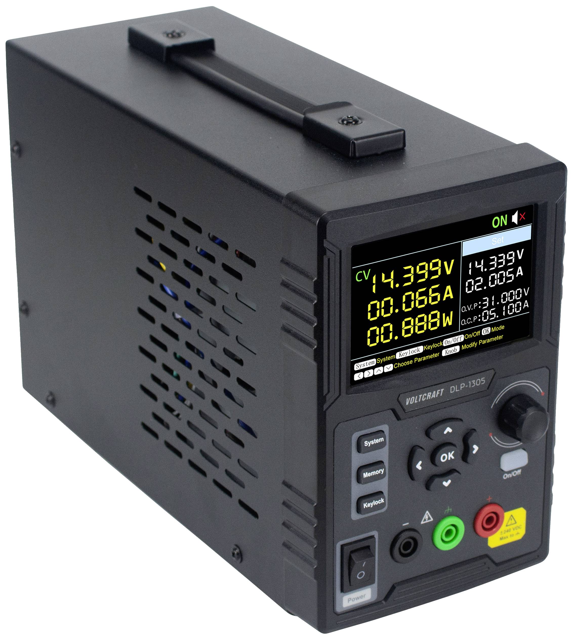 VOLTCRAFT DLP-1305 Labornetzgerät, einstellbar 0 - 30V 0 - 5A 150W Slave-Funktion Anzahl Ausgänge 1 x