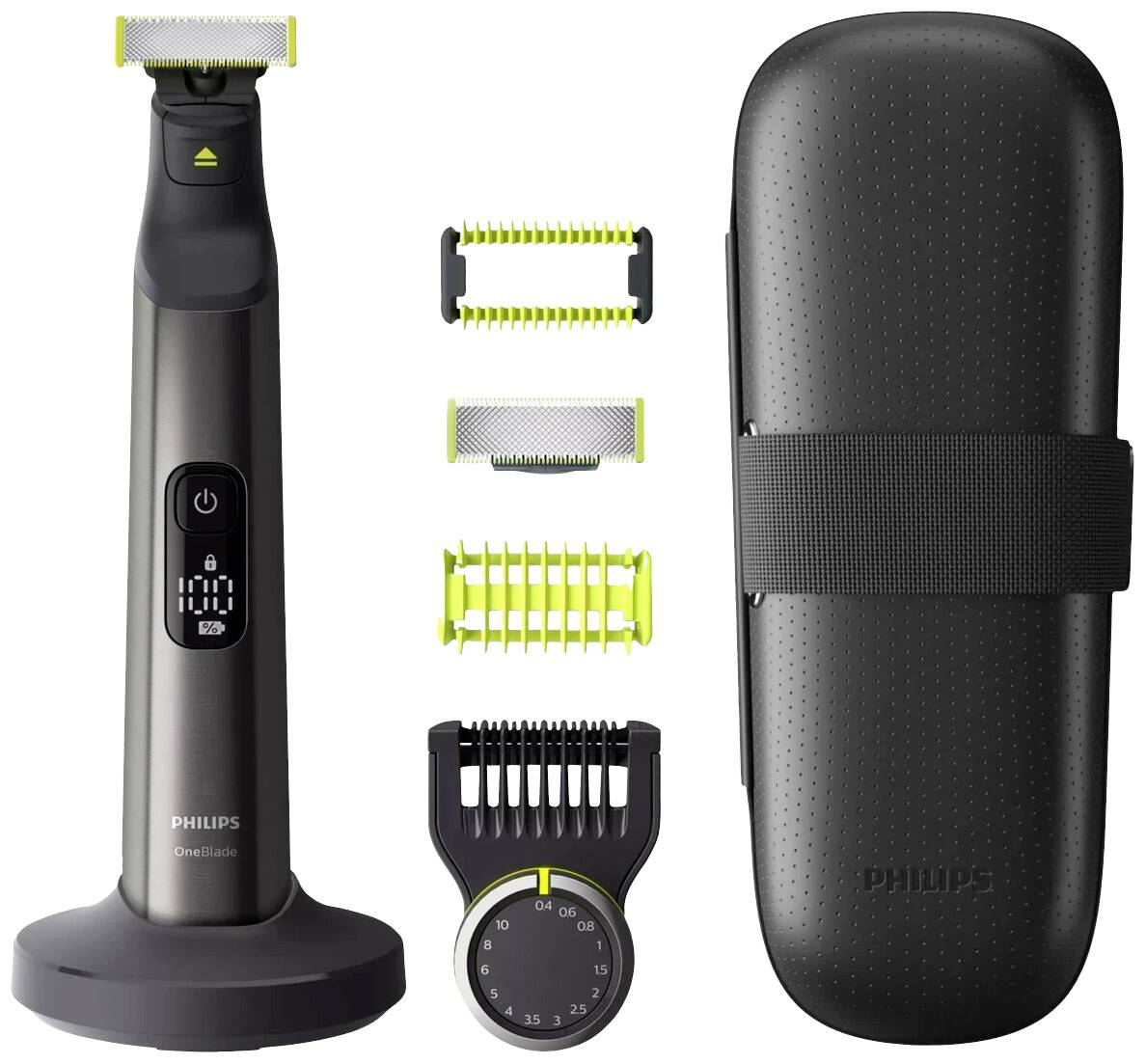 Philips S5082/64 Folienrasierer – Schwarz/Blau, Elektrisch, Für Trockene Rasur