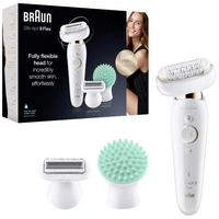 Braun Silk Epil 9 SES 9020 Epilierer Weiß, Rose Braun Silk Epil 9 SES 9020 Epilierer Weiß, Rose