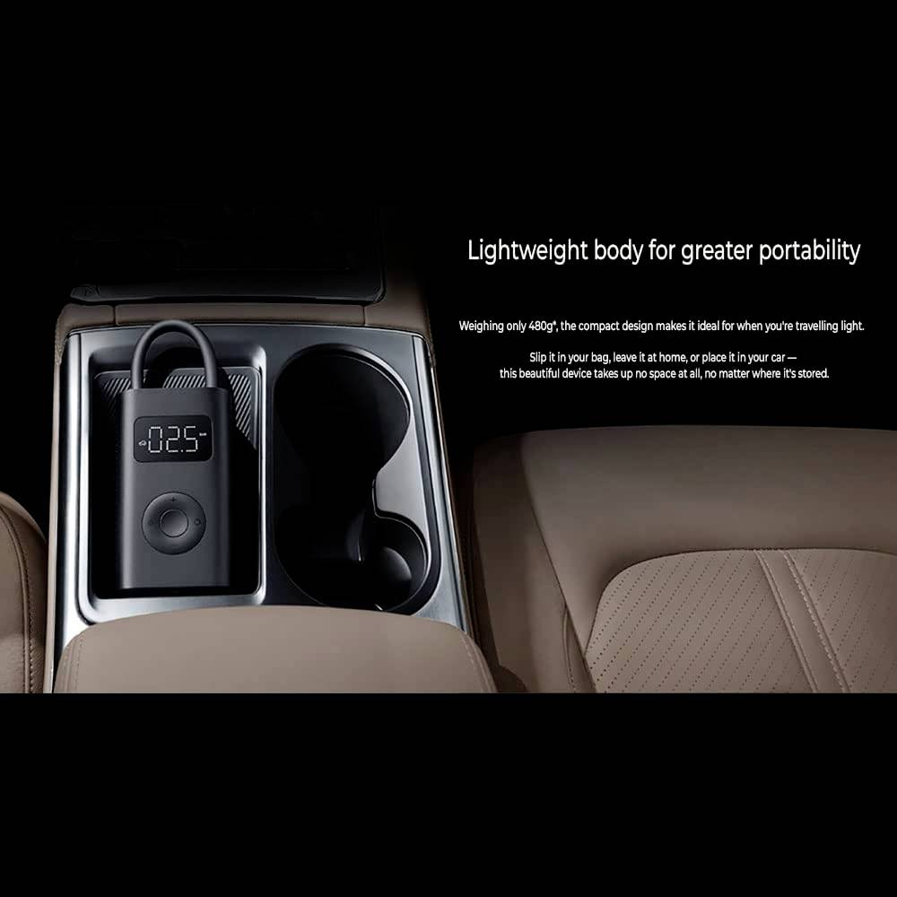 Xiaomi BHR5277GL Kompressor Air Compressor 10.3 bar Automatische Abschaltung, Aufbewahrungs-Box/-Tasche, Digitales Display